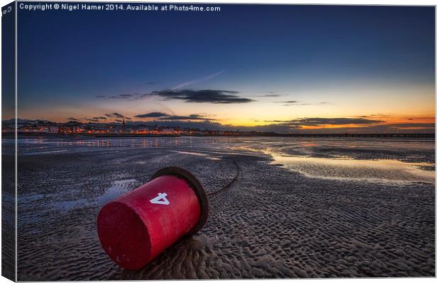 Red 4 Canvas Print by Wight Landscapes