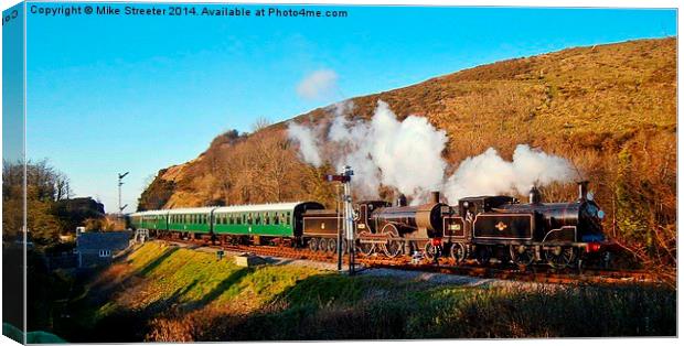 LSWR Double Canvas Print by Mike Streeter