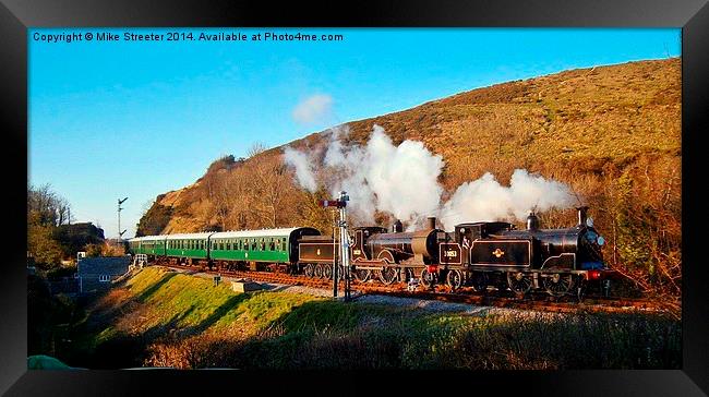 LSWR Double Framed Print by Mike Streeter