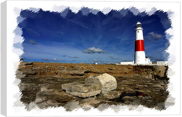 JST2986  The Lighthouse Canvas Print by Jim Tampin