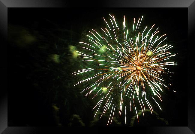 JST2996 Fireworks Framed Print by Jim Tampin