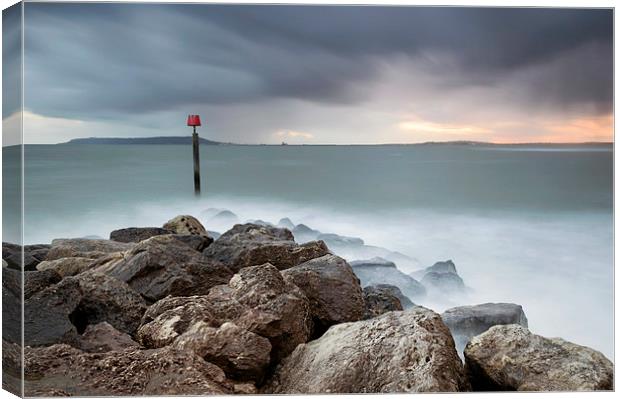 Ringstead Bay Canvas Print by Chris Frost
