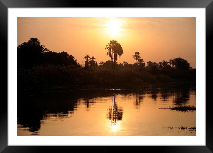Sunrise Reflections Framed Mounted Print by Jacqueline Burrell