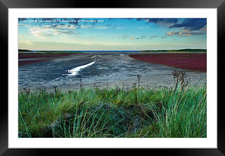 Layers of Colour at Holkham Framed Mounted Print by Ian Lewis