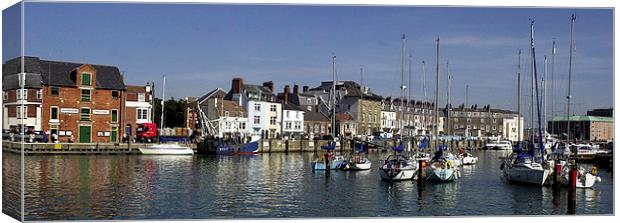 JST2980 Weymouth outer harbour Canvas Print by Jim Tampin