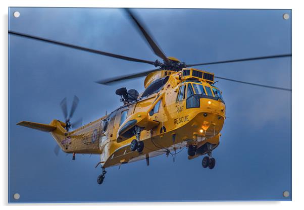 RAF Sea King Acrylic by Oxon Images