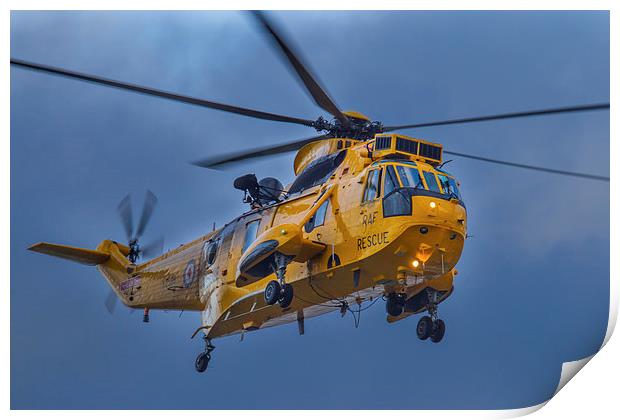 RAF Sea King Print by Oxon Images