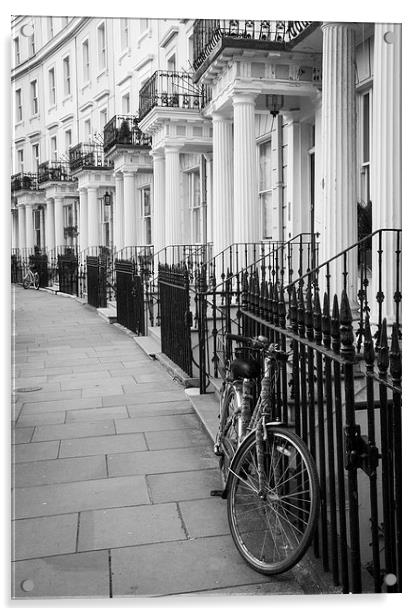 Royal Crescent London Acrylic by Keith Thorburn EFIAP/b