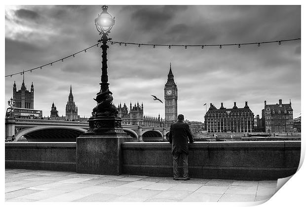 My View of Westminster Print by Keith Thorburn EFIAP/b