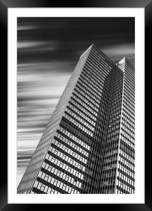 London Skyscraper Exposure Framed Mounted Print by Keith Thorburn EFIAP/b