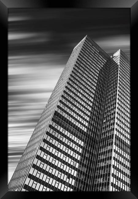 London Skyscraper Exposure Framed Print by Keith Thorburn EFIAP/b