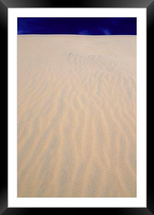 Dune Skies Framed Mounted Print by Brian  Raggatt