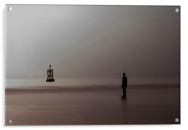 dreamy at sea Acrylic by Mark  Clair