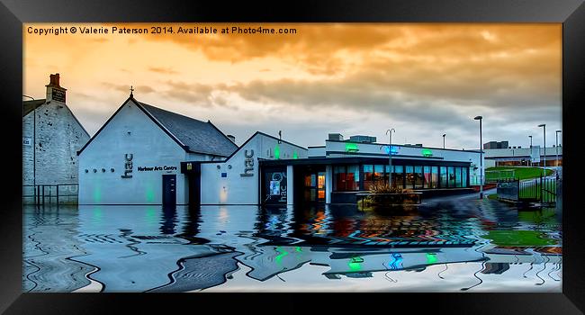 Harbour Arts Centre Framed Print by Valerie Paterson