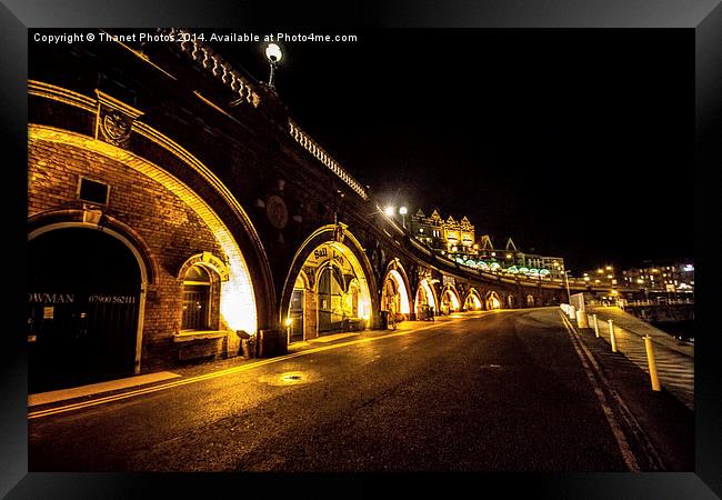 under the arches Framed Print by Thanet Photos