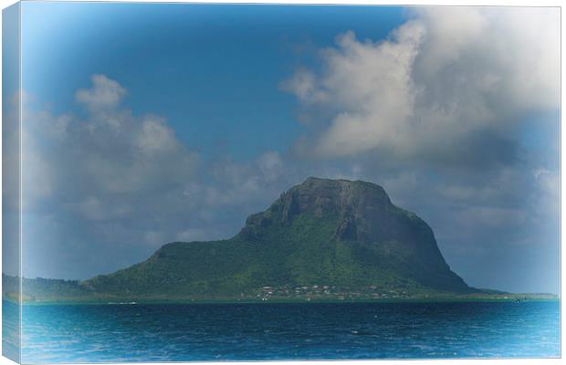 Le Morne Canvas Print by Gilbert Hurree