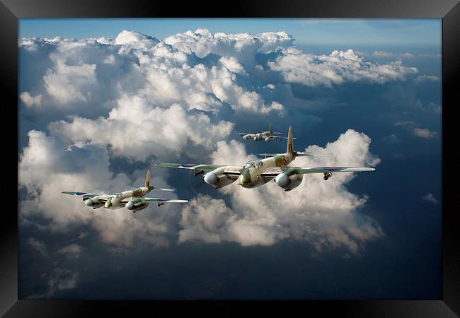Mosquitos above clouds Framed Print by Gary Eason