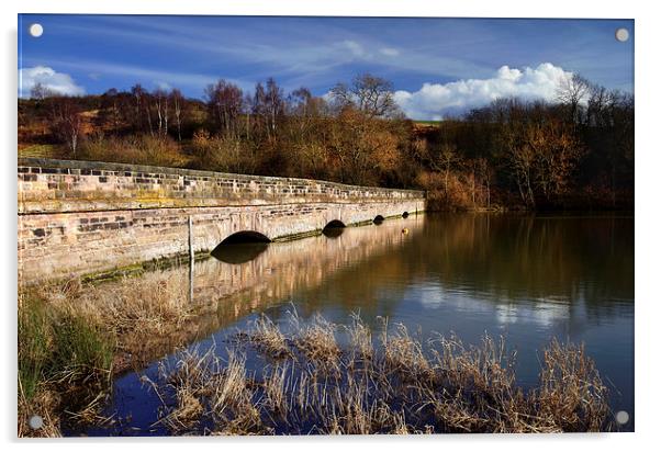 Ulley Reservoir Acrylic by Darren Galpin