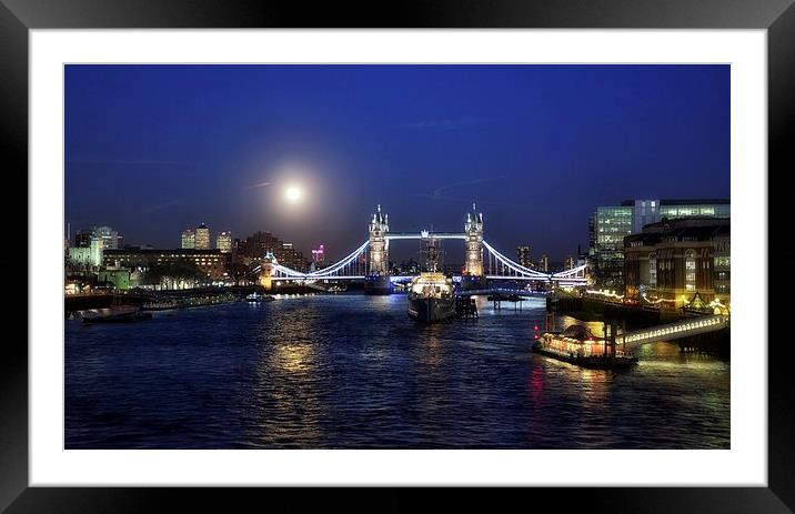 Tower Bridge London Framed Mounted Print by Jason Green