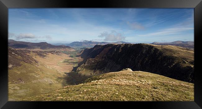 Newlands Valley Framed Print by Simon Wrigglesworth