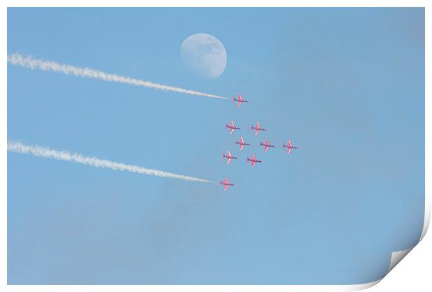 The Red Arrows Print by Tim  Senior