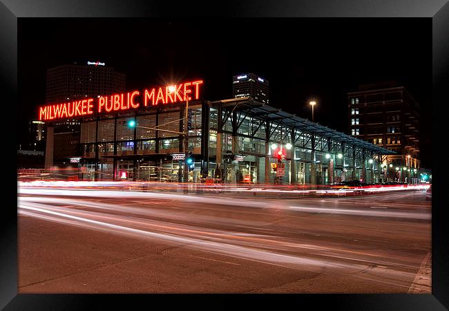 Milwaukee Public Market Framed Print by Jonah Anderson Photography