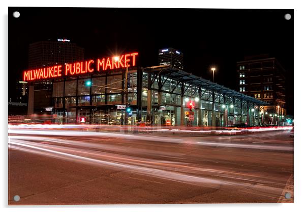 Milwaukee Public Market Acrylic by Jonah Anderson Photography