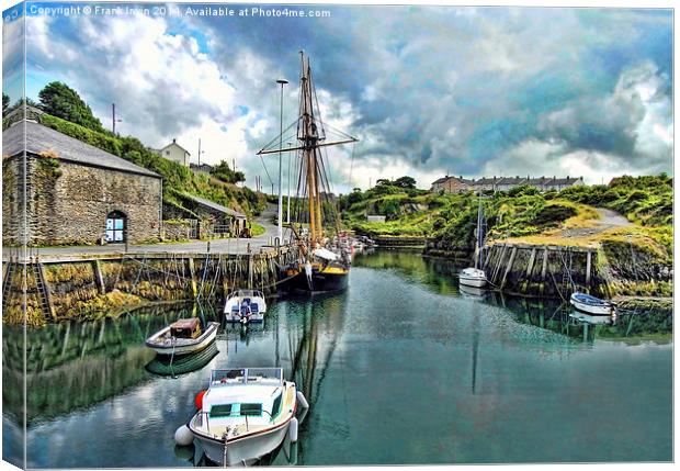 The Inner Amlwych Harbour, Anglsey, North Wales Canvas Print by Frank Irwin
