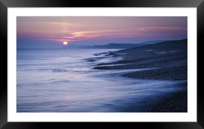 Norfolk Coast Sunrise Framed Mounted Print by Mike French