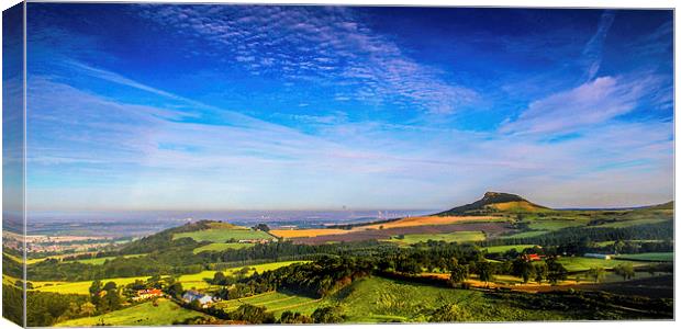 Roseberry Topping Canvas Print by Dave Hudspeth Landscape Photography