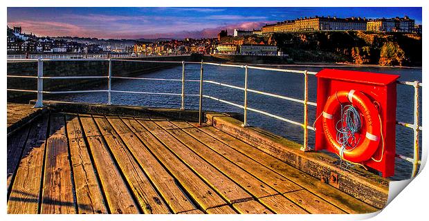Whitby View Print by Dave Hudspeth Landscape Photography