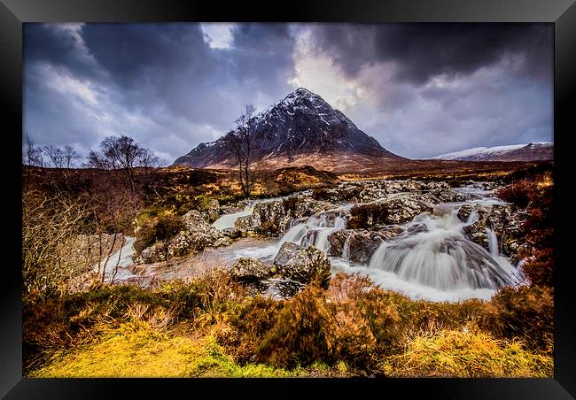Glen Coe, Scotland Framed Print by Dave Hudspeth Landscape Photography
