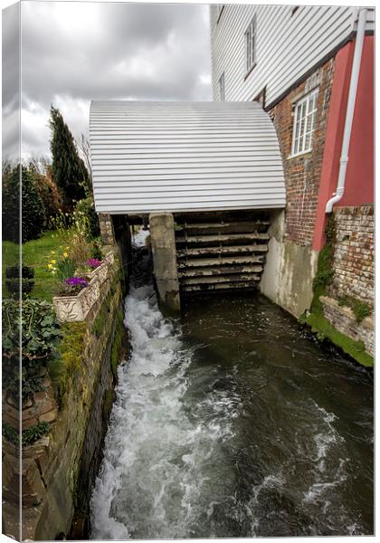 Water mill Canvas Print by Thanet Photos