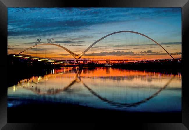 The Infinity Bridge Framed Print by Dave Hudspeth Landscape Photography