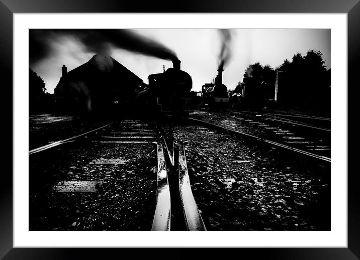 Tanfield Railway Framed Mounted Print by Dave Hudspeth Landscape Photography