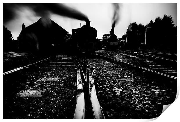 Tanfield Railway Print by Dave Hudspeth Landscape Photography