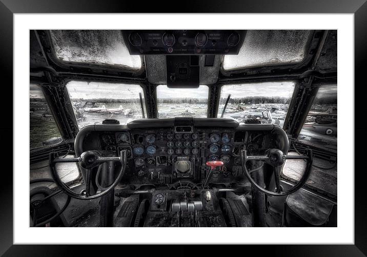Dual Control Framed Mounted Print by Jason Green