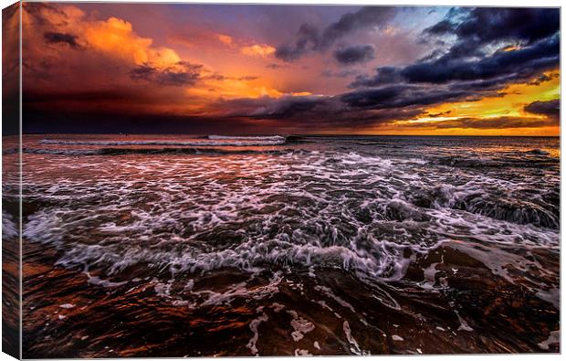 The North Sea Canvas Print by Dave Hudspeth Landscape Photography