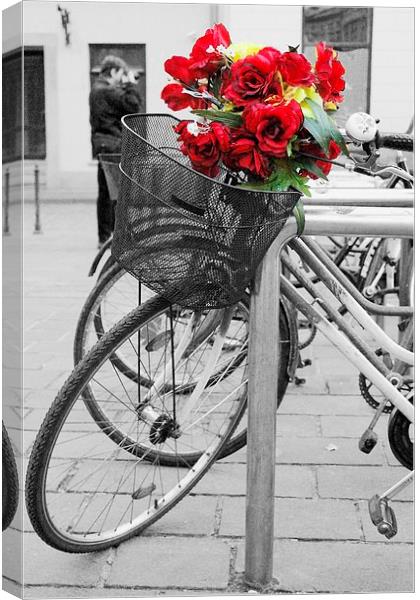 Basket of Flowers Canvas Print by Richard Cruttwell