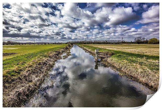 The River Print by Thanet Photos