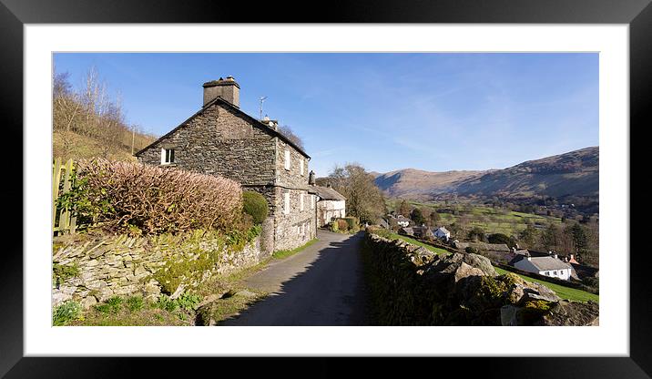 Troutbeck Framed Mounted Print by Simon Wrigglesworth