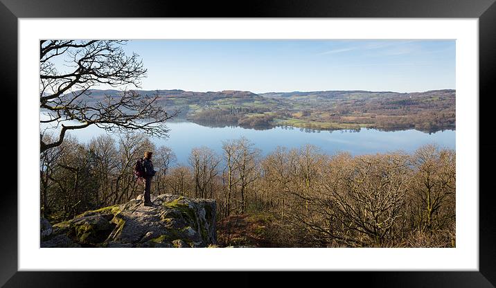 Jenkins Crag Framed Mounted Print by Simon Wrigglesworth