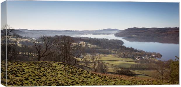 Lake Windermere Canvas Print by Simon Wrigglesworth