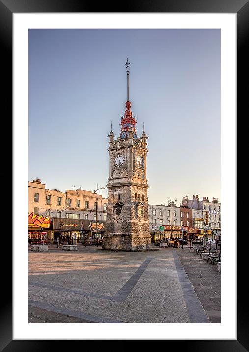 Clocktower Framed Mounted Print by Thanet Photos