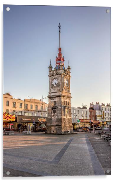 Clocktower Acrylic by Thanet Photos