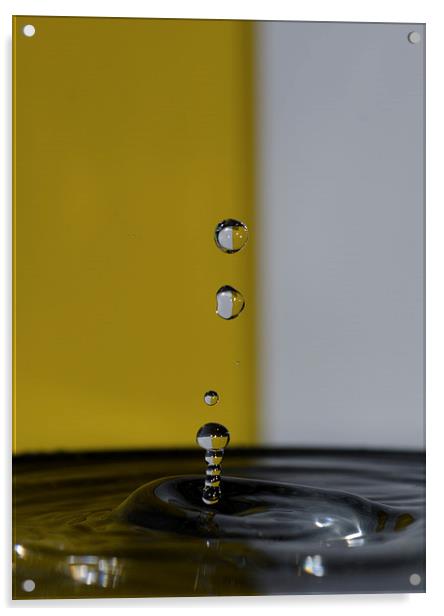 Water Droplet Acrylic by Jade Wylie