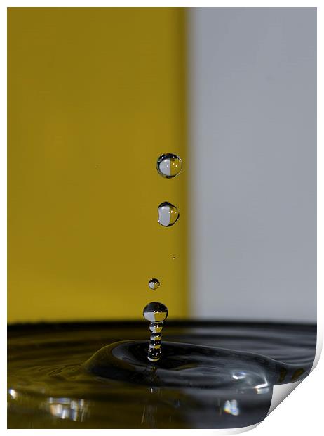 Water Droplet Print by Jade Wylie