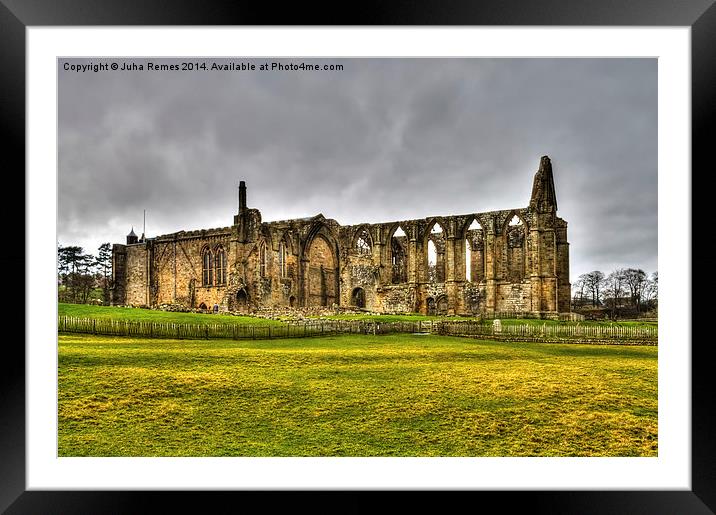 Bolton Abbey Framed Mounted Print by Juha Remes