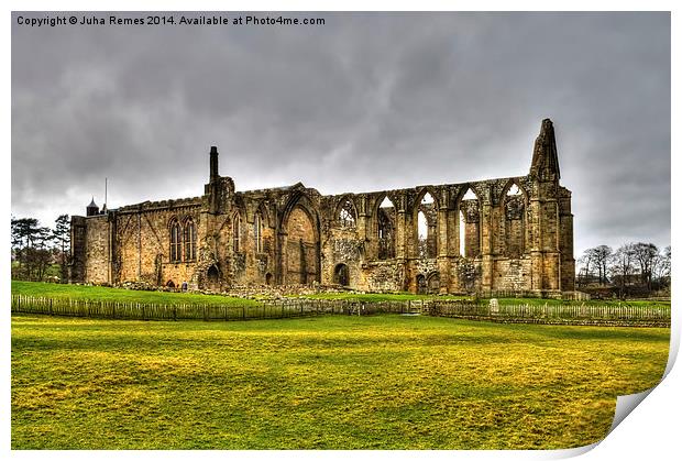 Bolton Abbey Print by Juha Remes