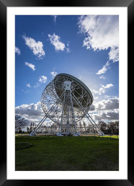 Jodrell Bank - Lovell Telescope Framed Mounted Print by Andy McGarry